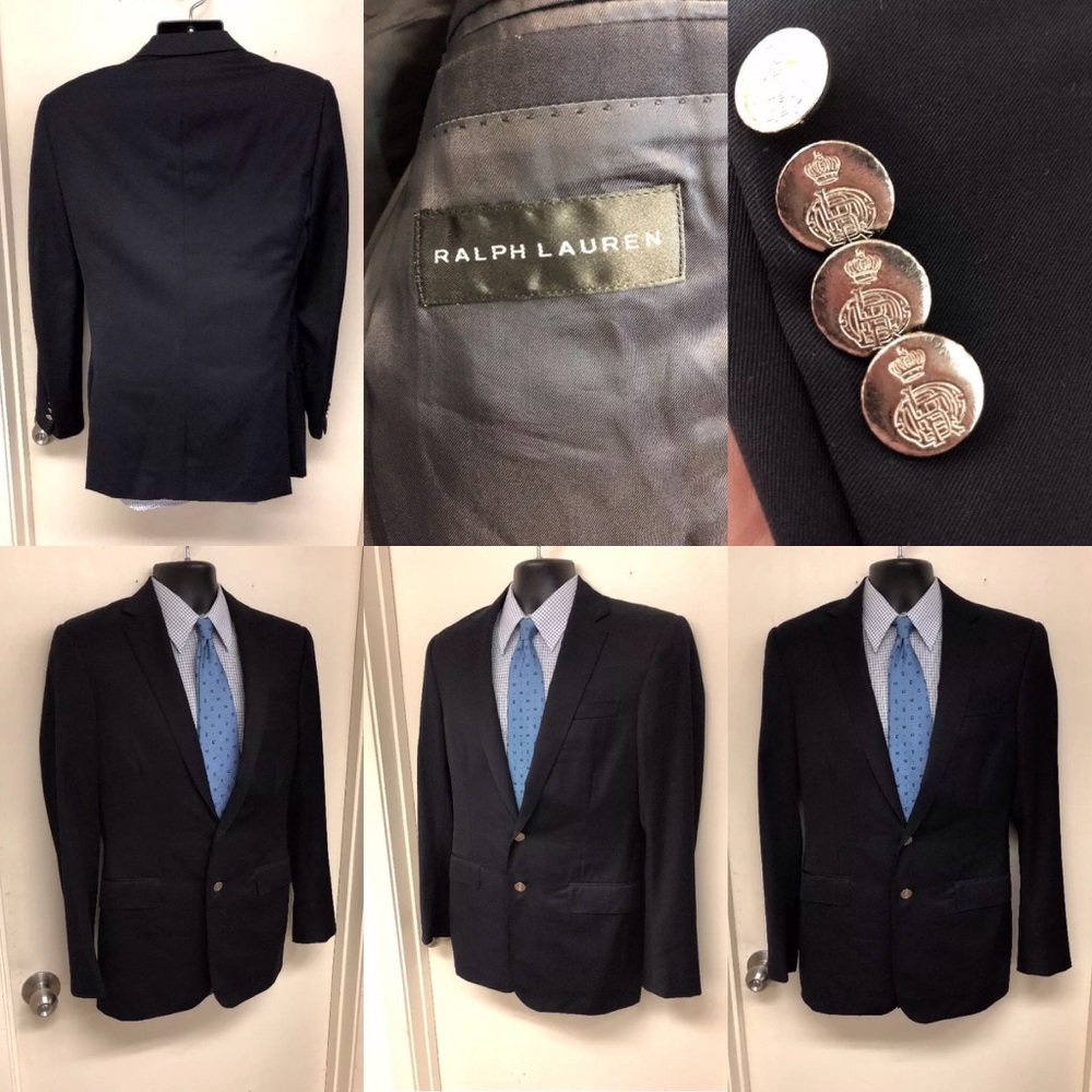 Ralph Lauren Black Label Blazer Size 38R Italy